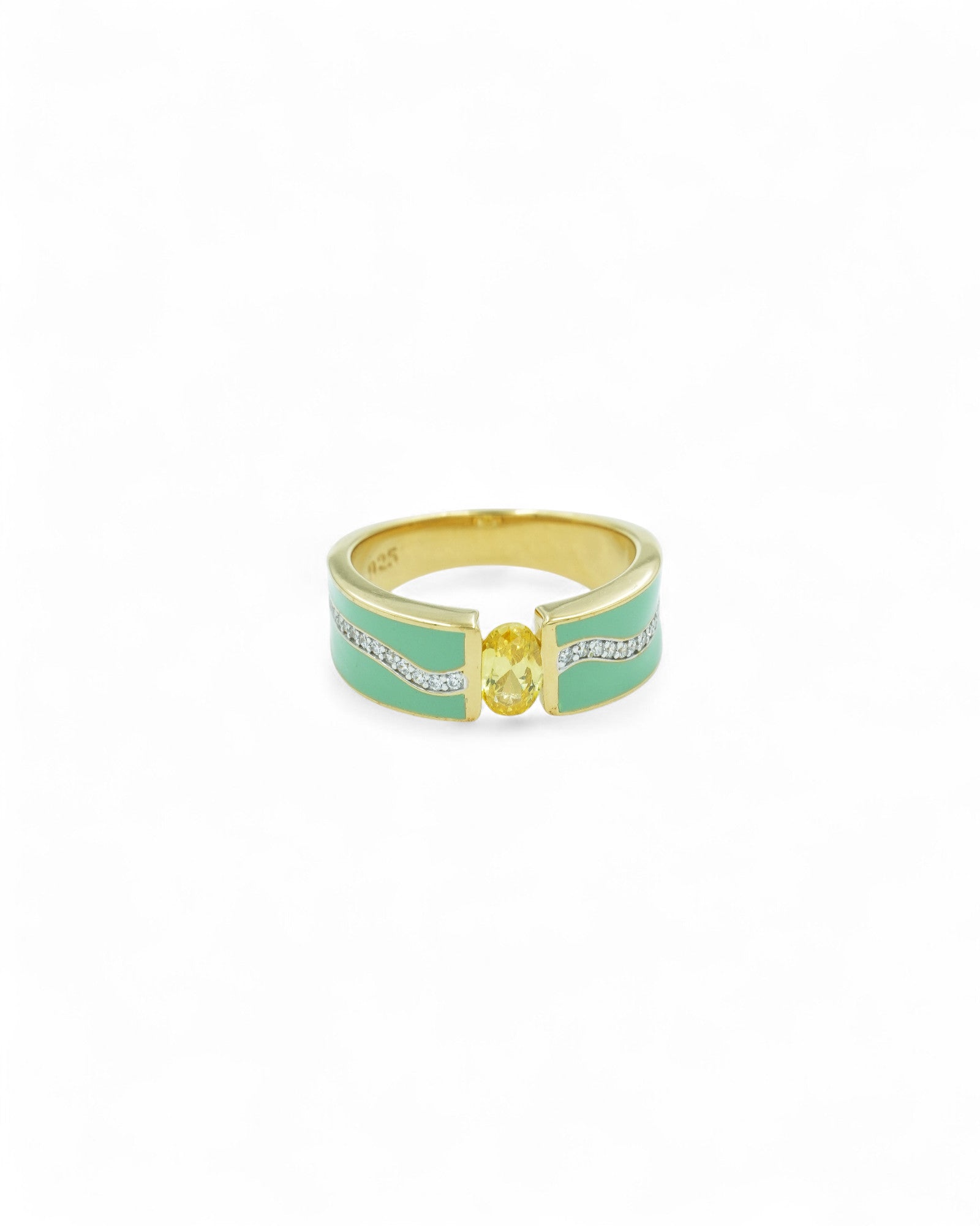 GREEN MUSE RING
