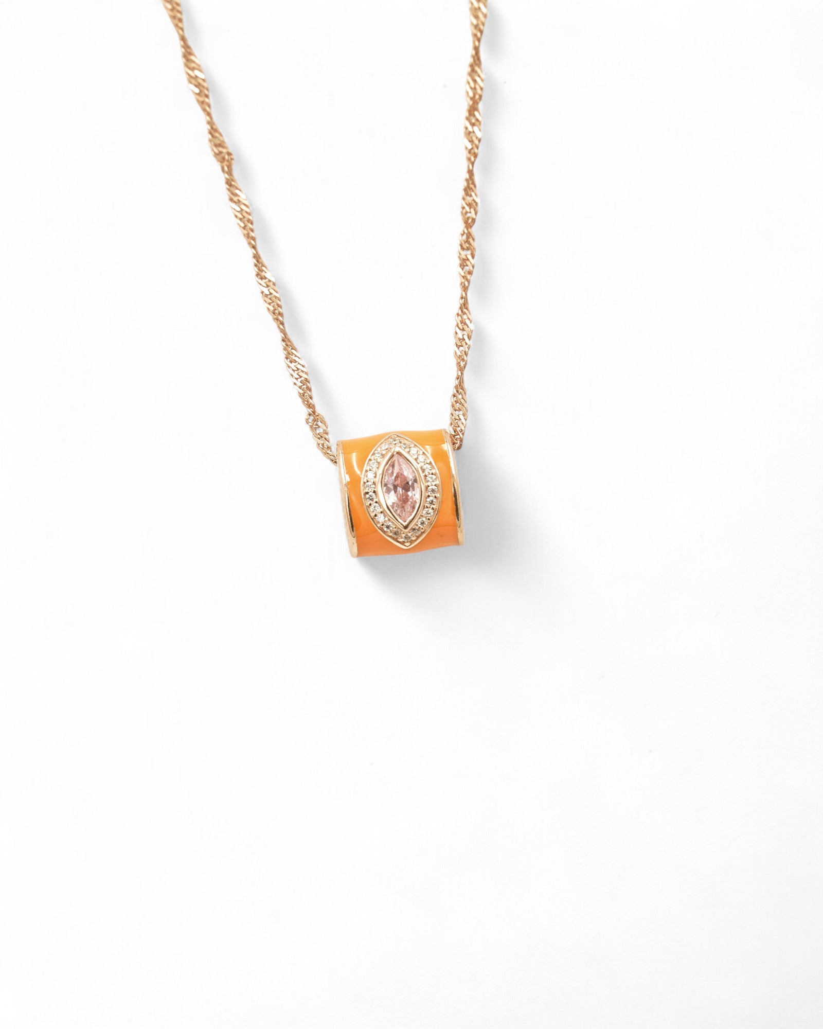 ORANGE HUE NECKLACE