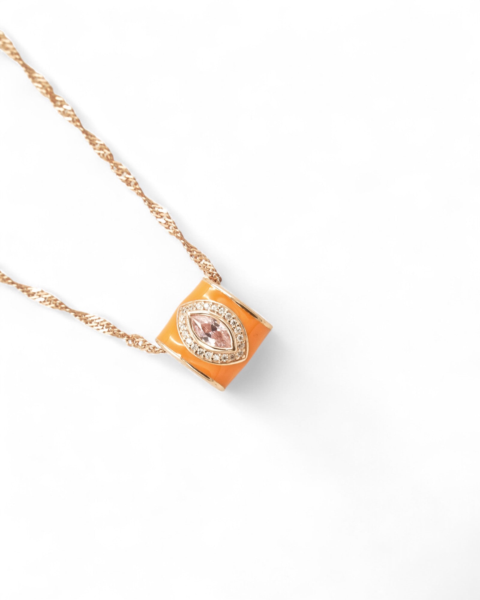 ORANGE HUE NECKLACE