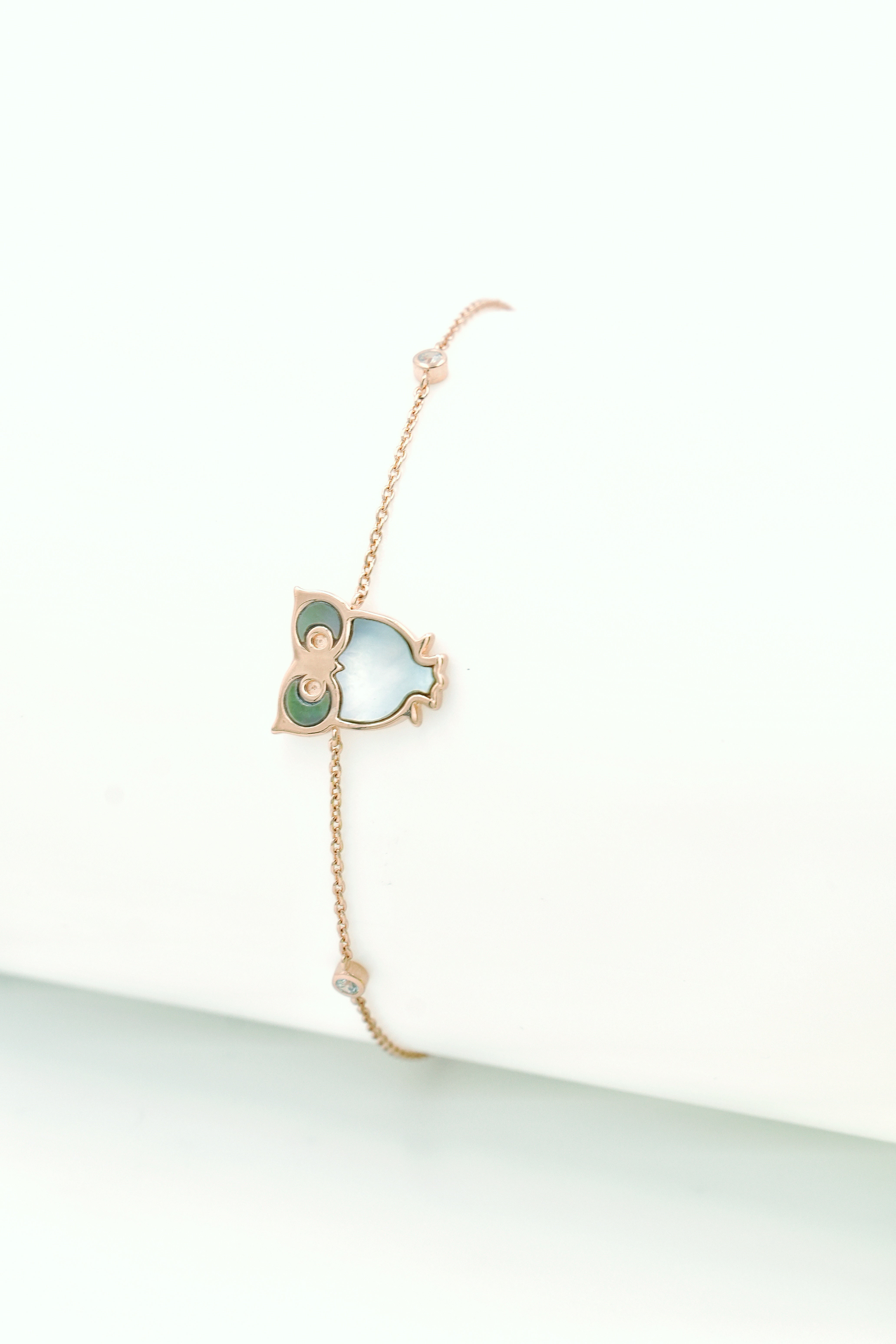 MOP OWL BRACELET