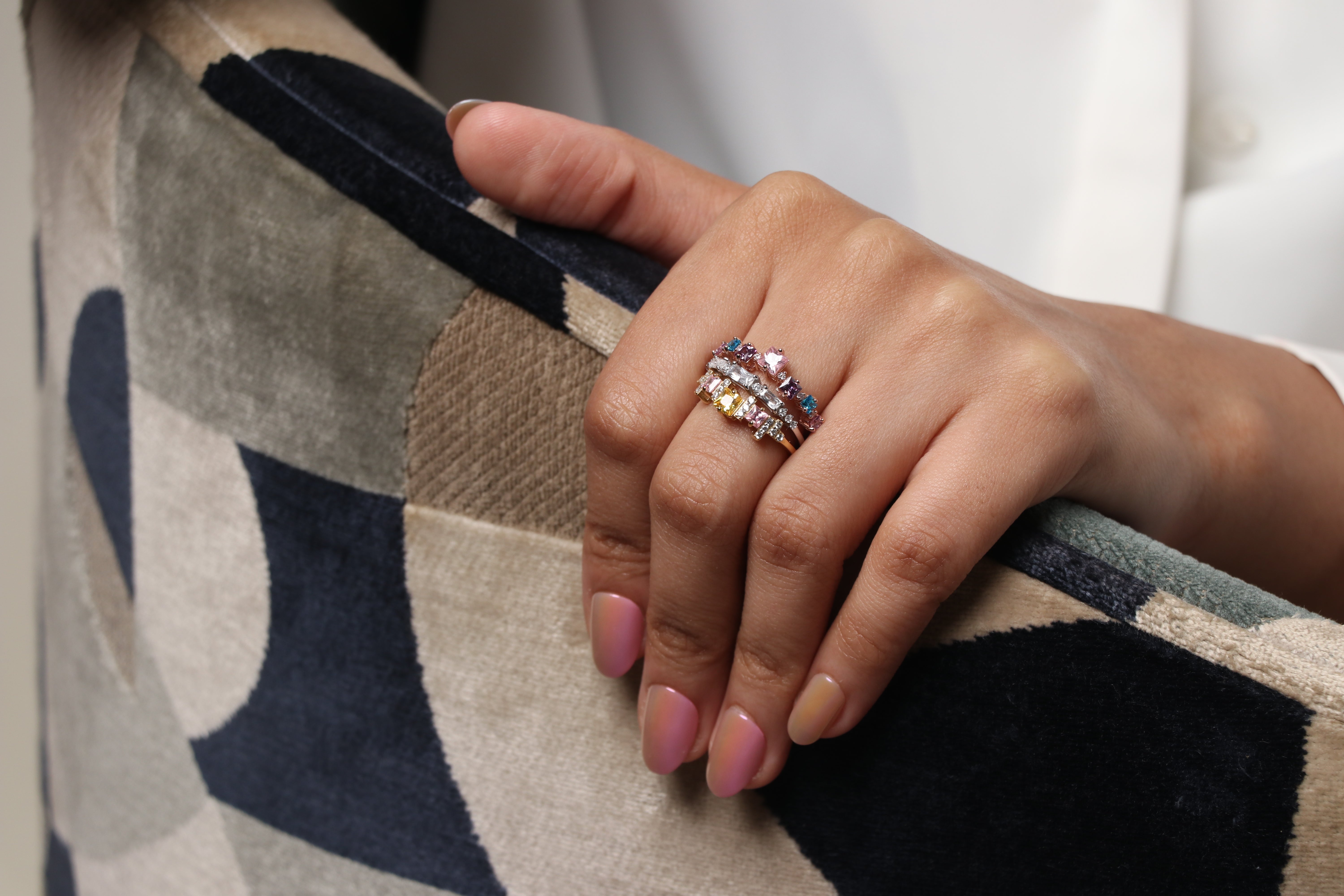 DAZZLE TRIO RING
