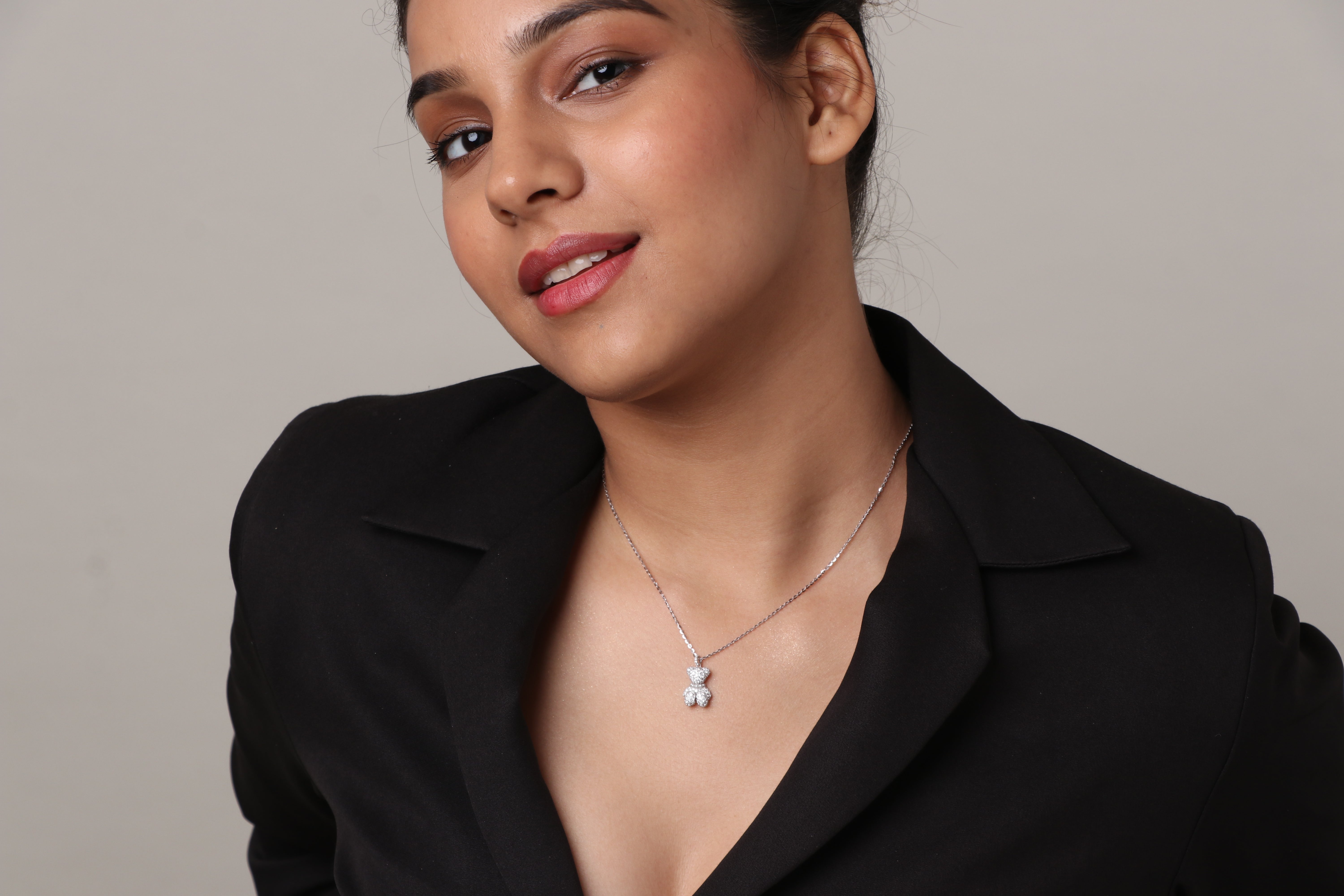 BLING TEDDY NECKLACE