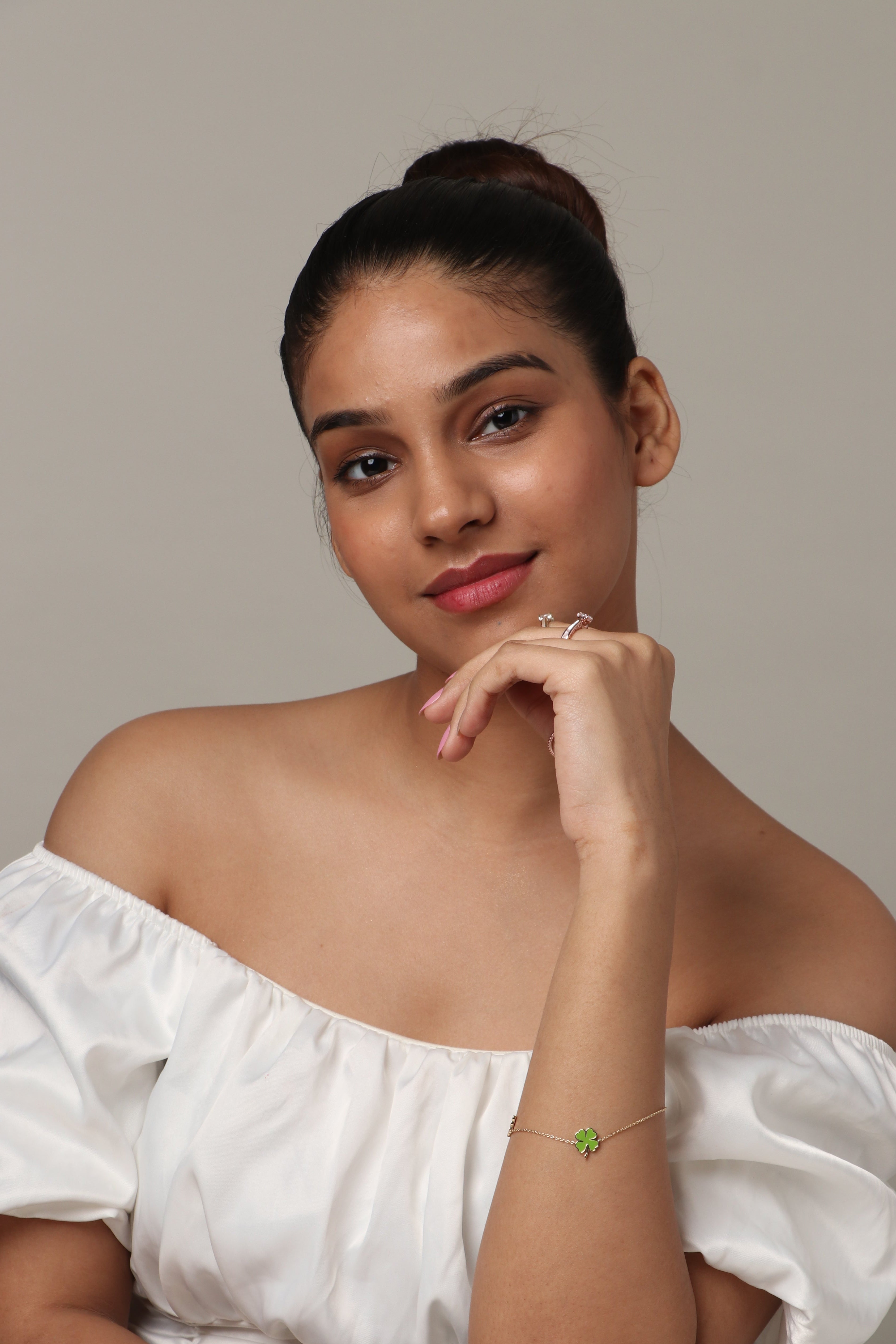 BUTTERFLY & CLOVER BRACELET