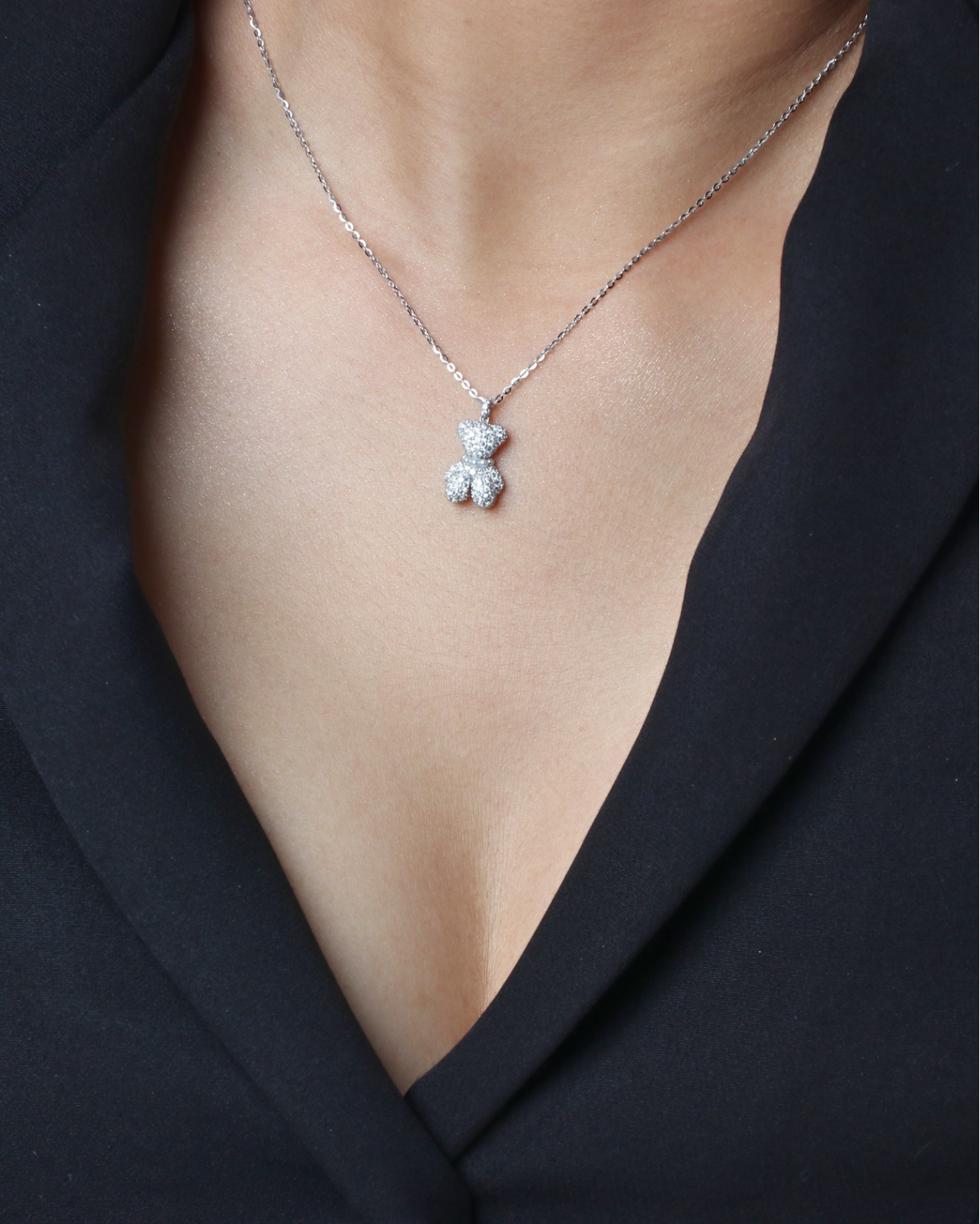 BLING TEDDY NECKLACE