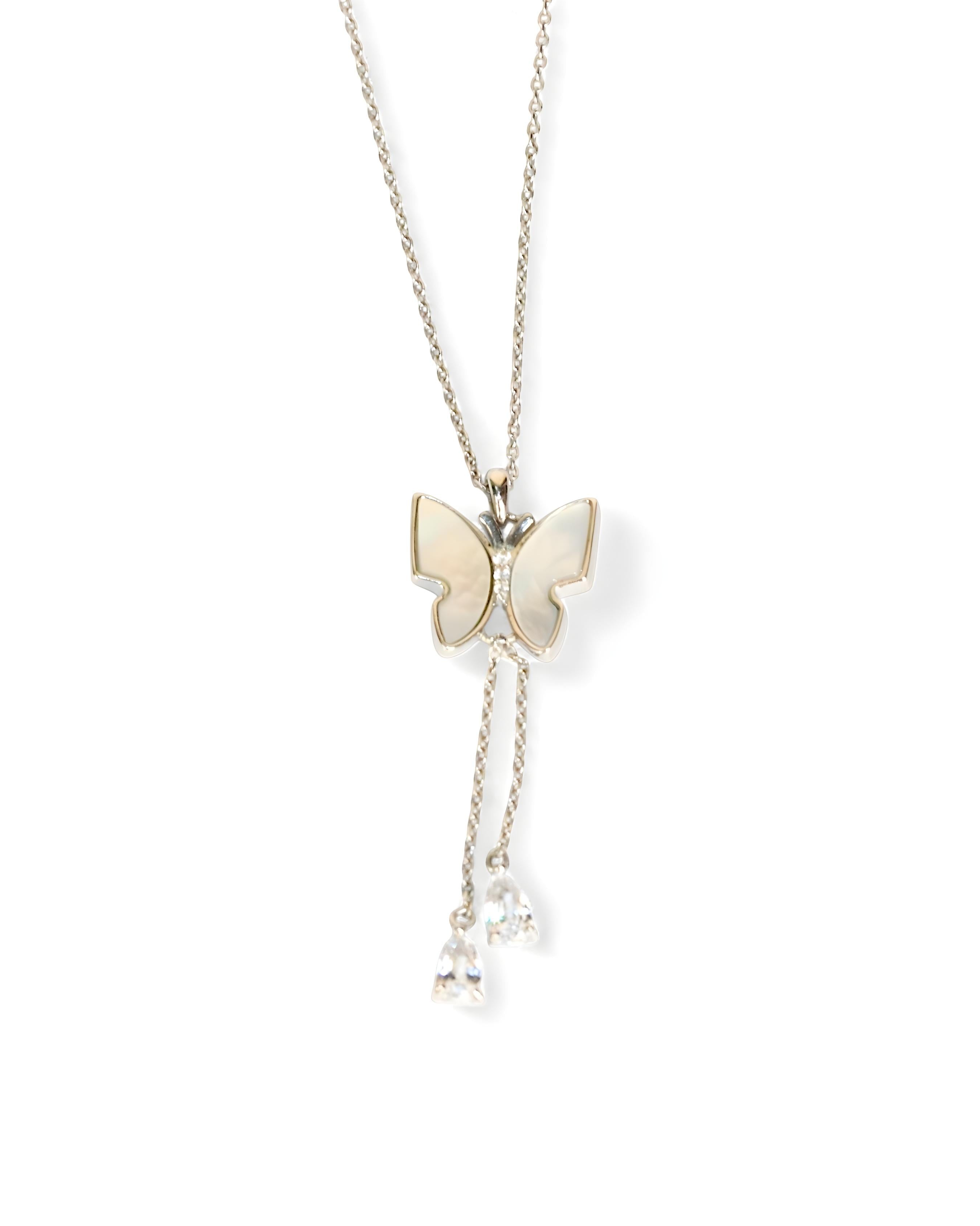 Butterfly Mop Necklace